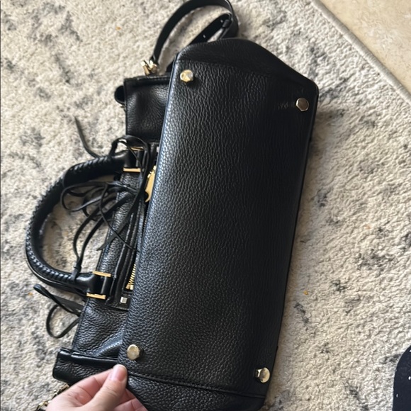 Rebecca Minkoff Black Leather Handbag - Picture 4 of 9